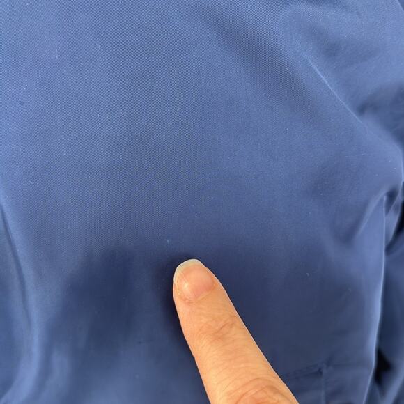 Anthropologie Hei Hei Journey Women’s Royal Blue Zip Up Jacket Bomber Size M - Picture 9 of 15